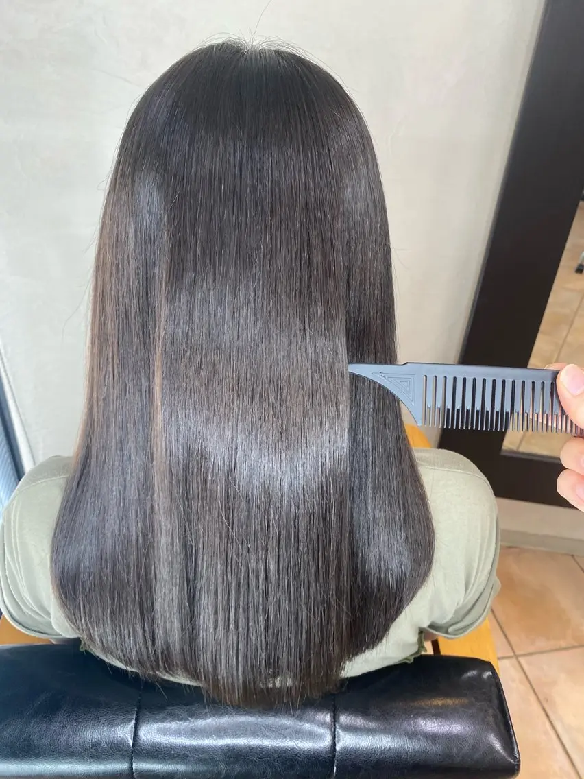 ロング クリュウ ヒロキのヘアスタイル