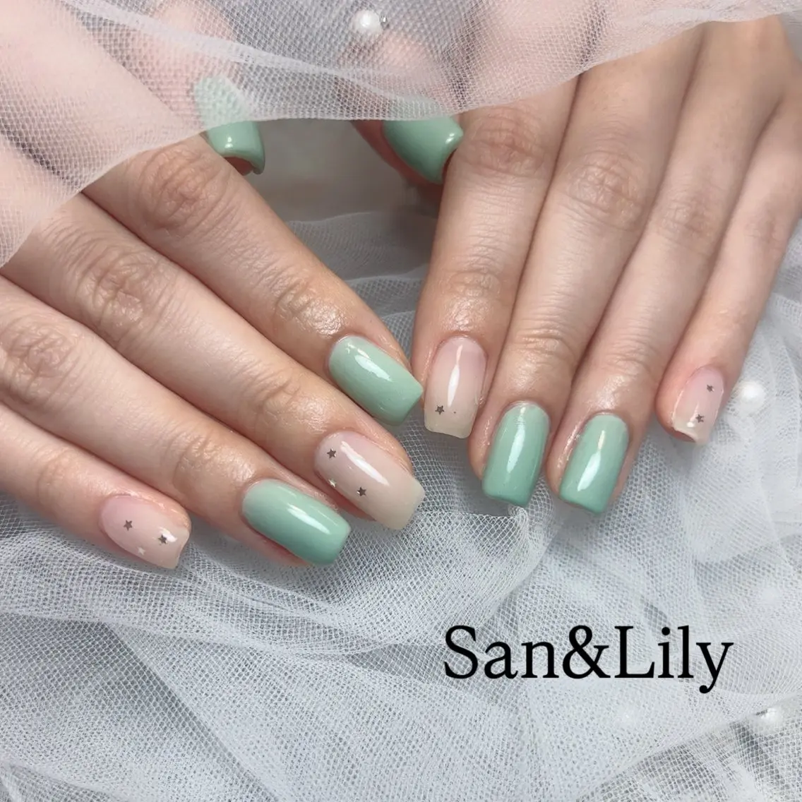 ネイル ハンドネイル San＆Lily madokaのネイルデザイン
