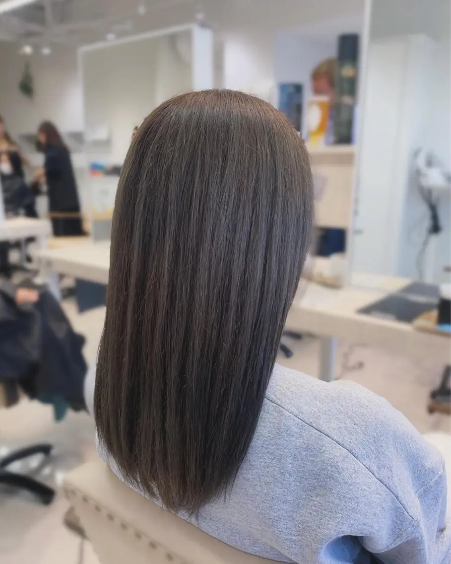 ロング カット ヘアカラー トリートメント かずや🍀/髪質改善 /艶髪カラー/眉毛のヘアスタイル