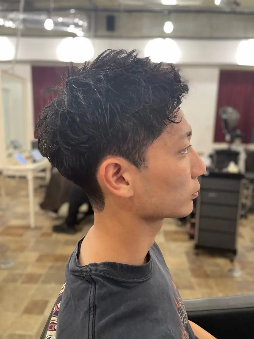 ショート メンズ amphihair 高橋祐也のヘアスタイル