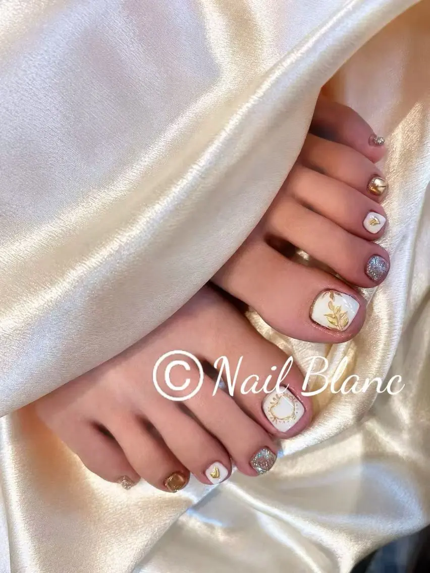 ネイル フットネイル NailBlanc みきのネイルデザイン