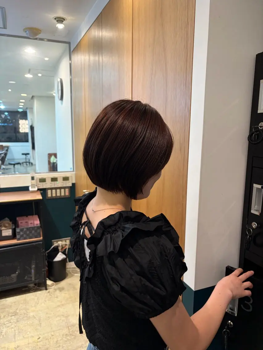 ショート ボブ hair brace 智之のヘアスタイル