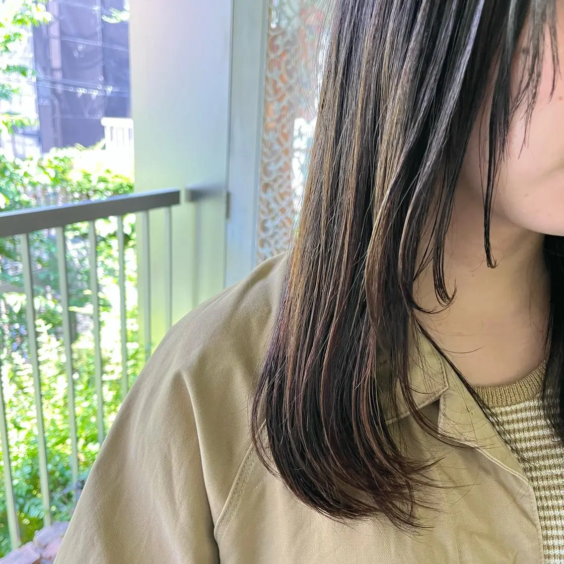 セミロング カット 【美ボブ.艶カラー. 梅田茶屋町】midoのヘアスタイル
