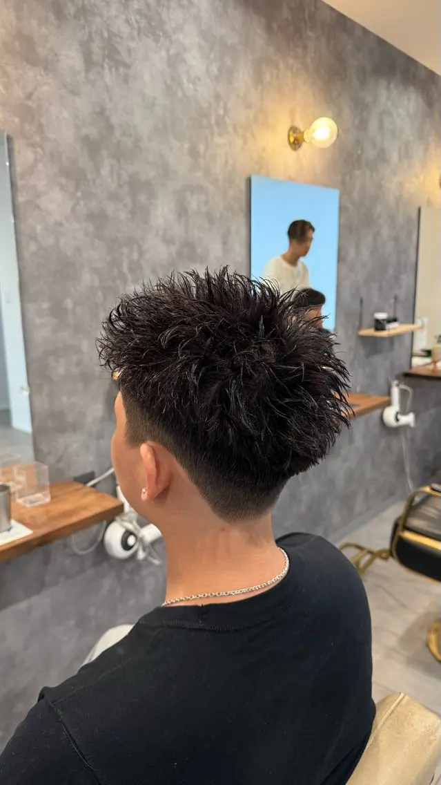 メンズ メンズパーマ Joule大分 メンズ特化植木永遠のヘアスタイル
