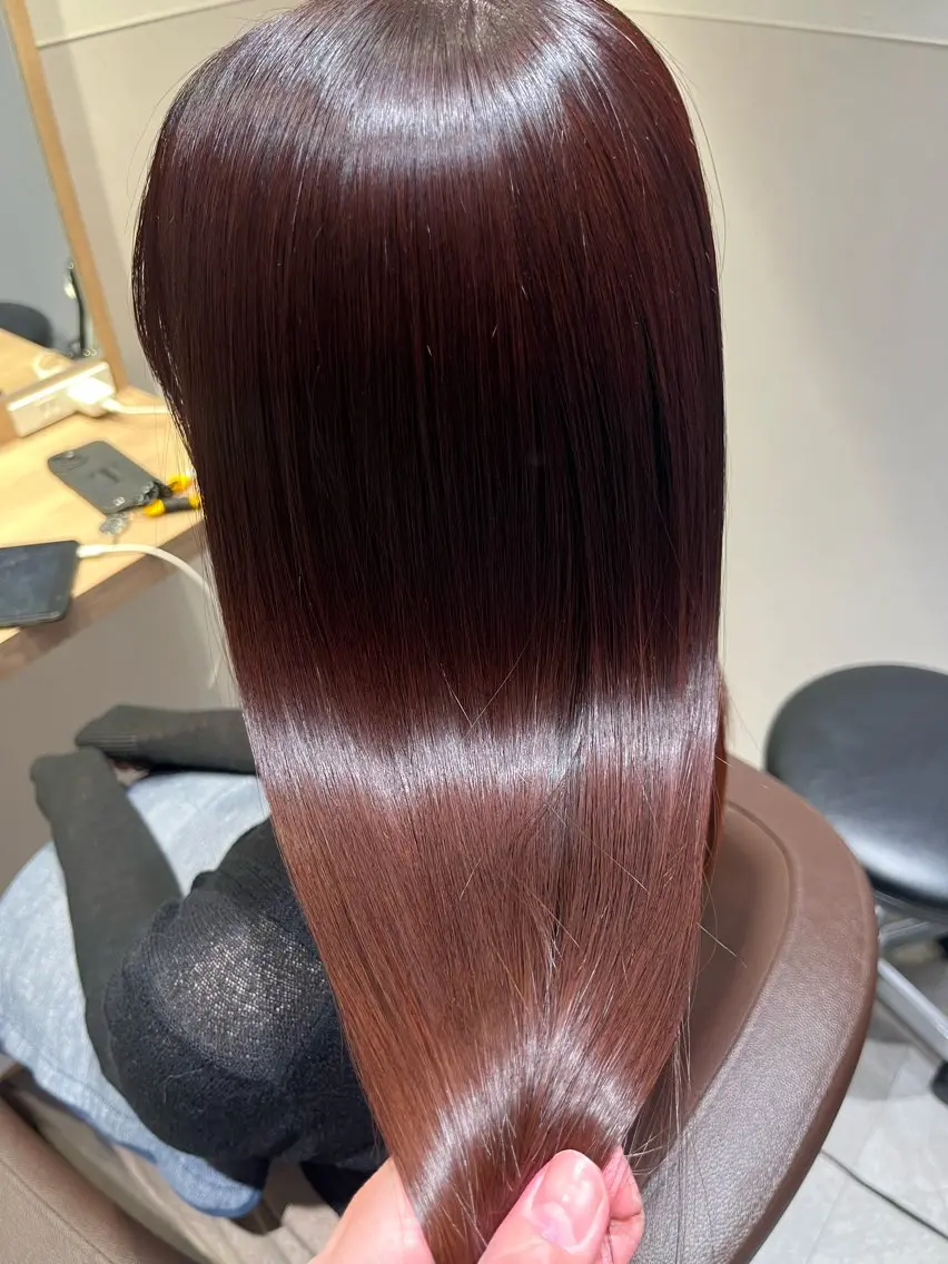 ロング ヘアカラー トリートメント 伊藤 俊平のヘアスタイル