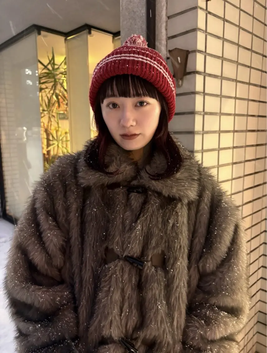 ミディアム 成澤 凜花のヘアスタイル