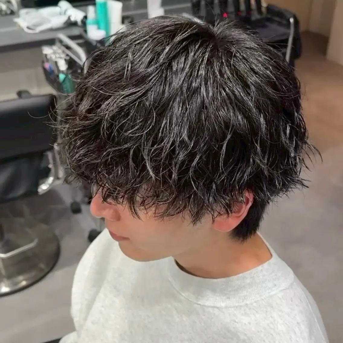 ショート パーマ メンズ カット パーマ 🌀メンズパーマ特化 🌀/りゅーがのヘアスタイル