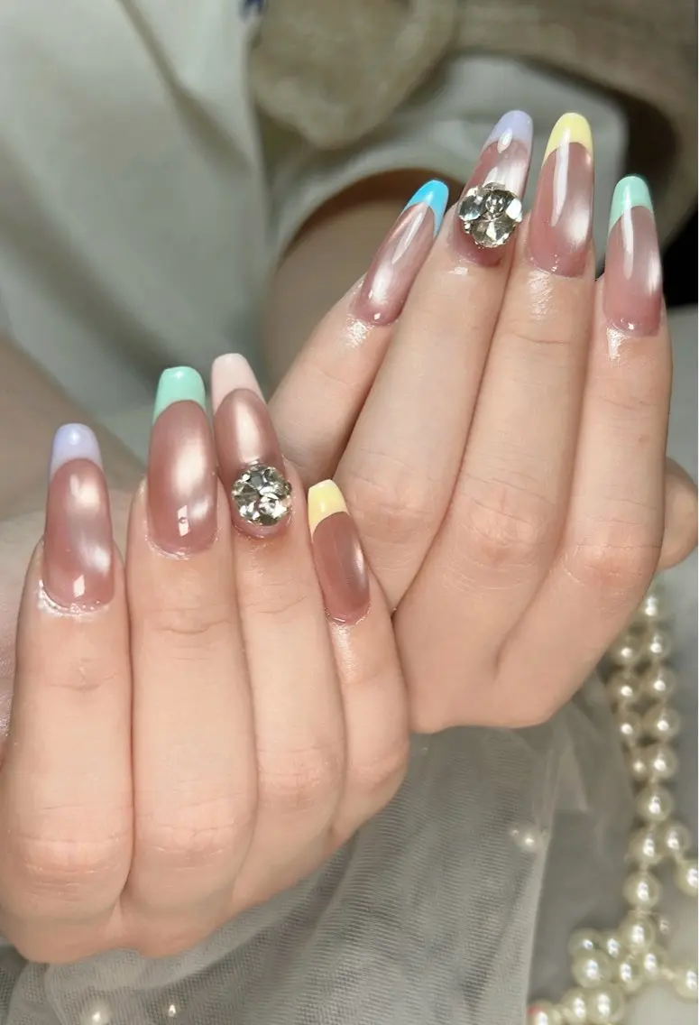 ネイル ハンドネイル ゆき 🌻ひまわりサロンのネイルデザイン