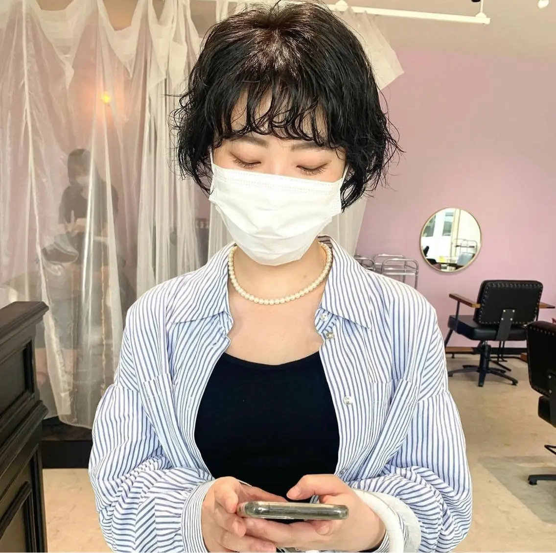 ショート パーマ Bonheur銀座 /runaのヘアスタイル