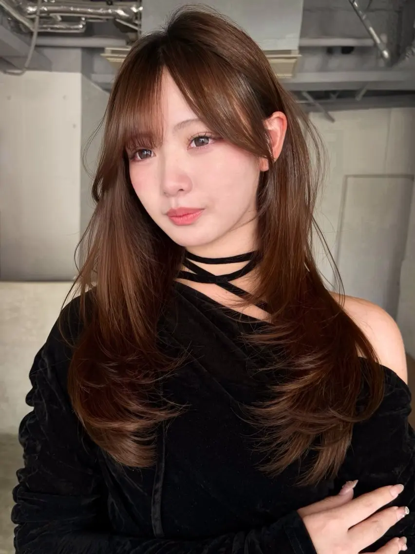 ロング 口コミＮｏ1✨️レイ ヤーカット/かいとのヘアスタイル