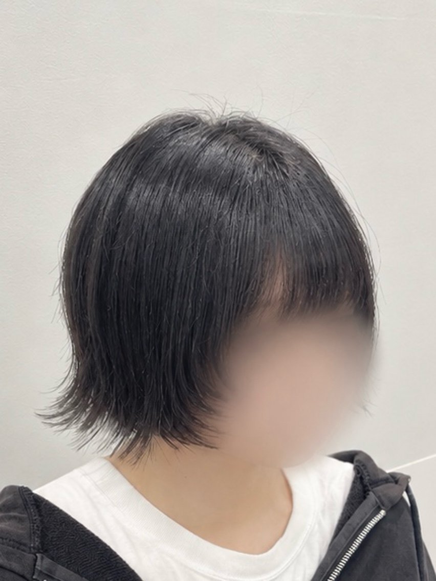 ショート ボブ レイヤーカット カット レイヤー/ウルフ/デ ザインカラー💎藤原のヘアスタイル