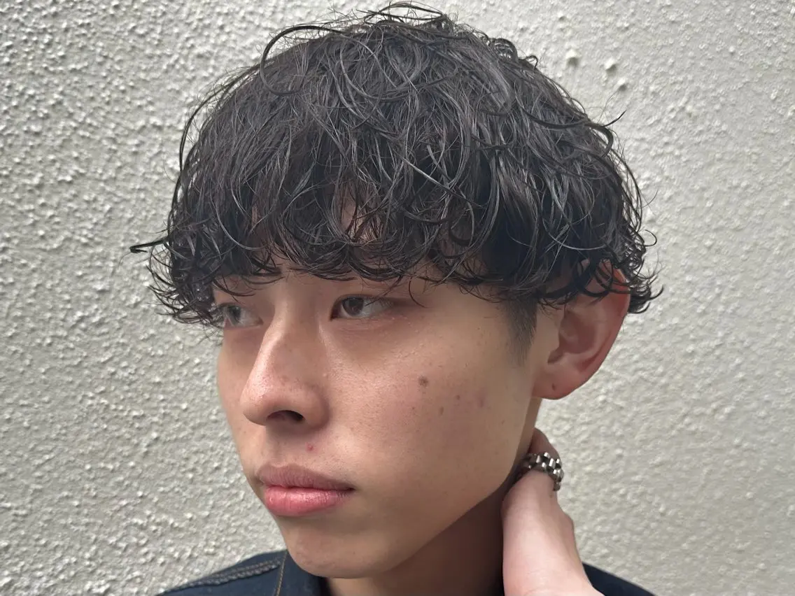 パーマ メンズ カット パーマ LEN/ men’s onlyのヘアスタイル