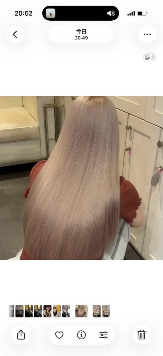 ロング ヘアカラー コスギ ユカナのヘアスタイル