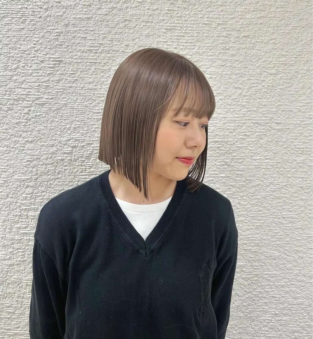 ショート カラー カット ヘアカラー ヘアアレンジ/ベー ジュchiakiのヘアスタイル