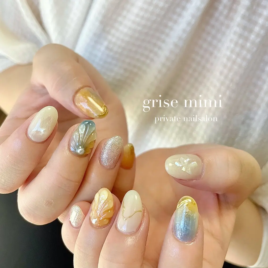 ネイル マツエク・マツパ ハンドネイル M. Shihoのネイルデザイン