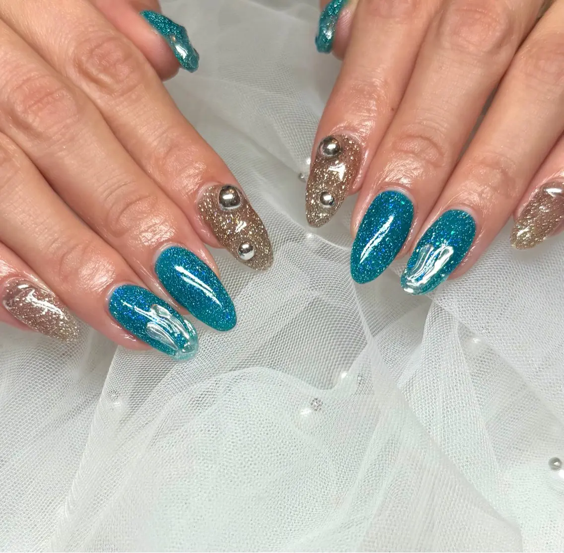ネイル フラッシュネイル ハンドネイル HazeGrass NAILのネイルデザイン