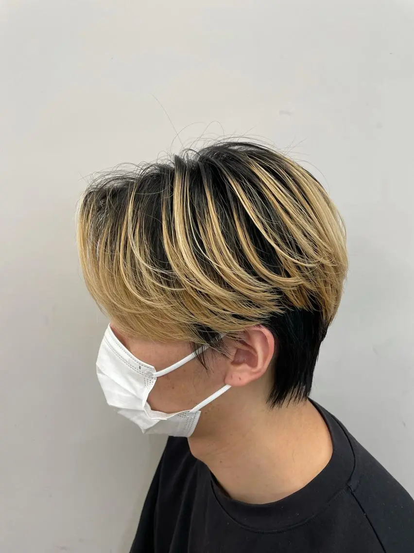 【メンズ限定】カット＋ケアブリーチ＋カラーの写真