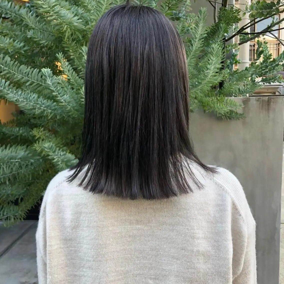 カラー パーマ/透明感カラー 小松のヘアスタイル