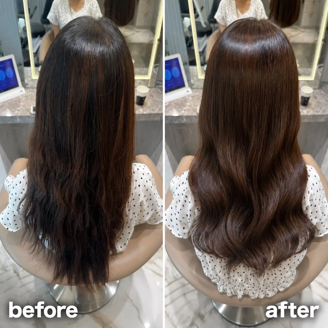 ロング 佐藤 世梛のヘアスタイル