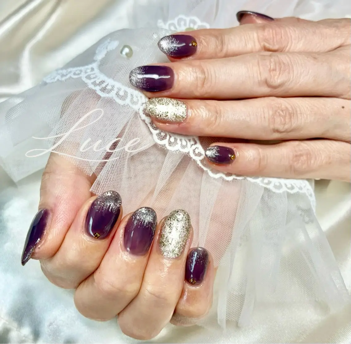 ネイル マグネットネイル NAIL Luceのネイルデザイン