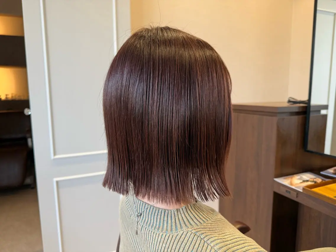 カラー 🌟艶髪　髪質改善 🌟堀尾紗加🌟のヘアスタイル