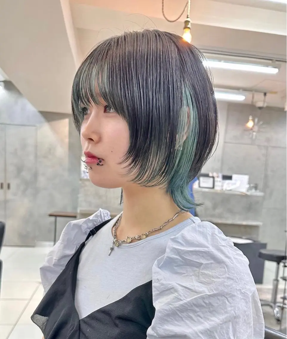 ミディアム ボブ/ ミディアムKOUGAのヘアスタイル