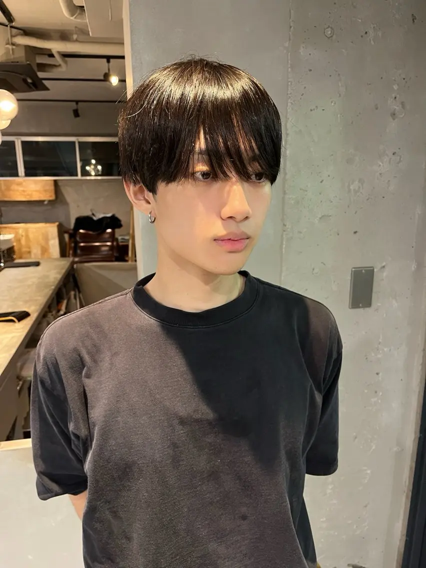 ショート メンズ マッシュ tamakawa hinaのヘアスタイル