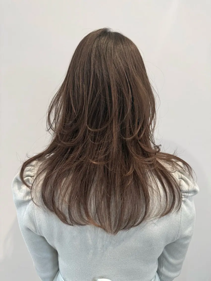 ミディアム ミディアムレイヤー レイヤーカット 川崎　レイヤーカット /江口真正のヘアスタイル