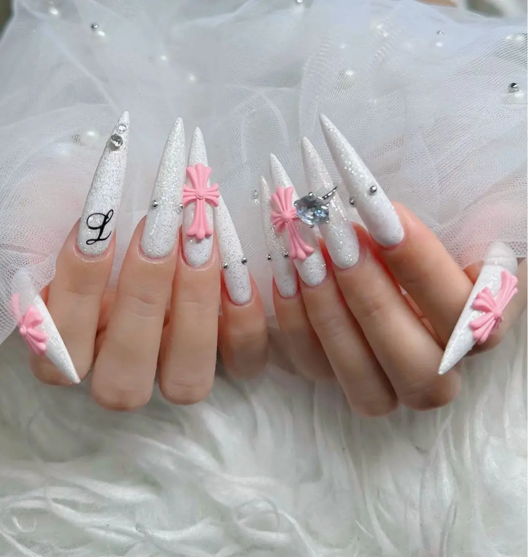 ネイル フットネイル フレンチネイル グラデーション 韓国ネイル ロングネイル ハンドネイル Hani Nail Salonのネイルデザイン