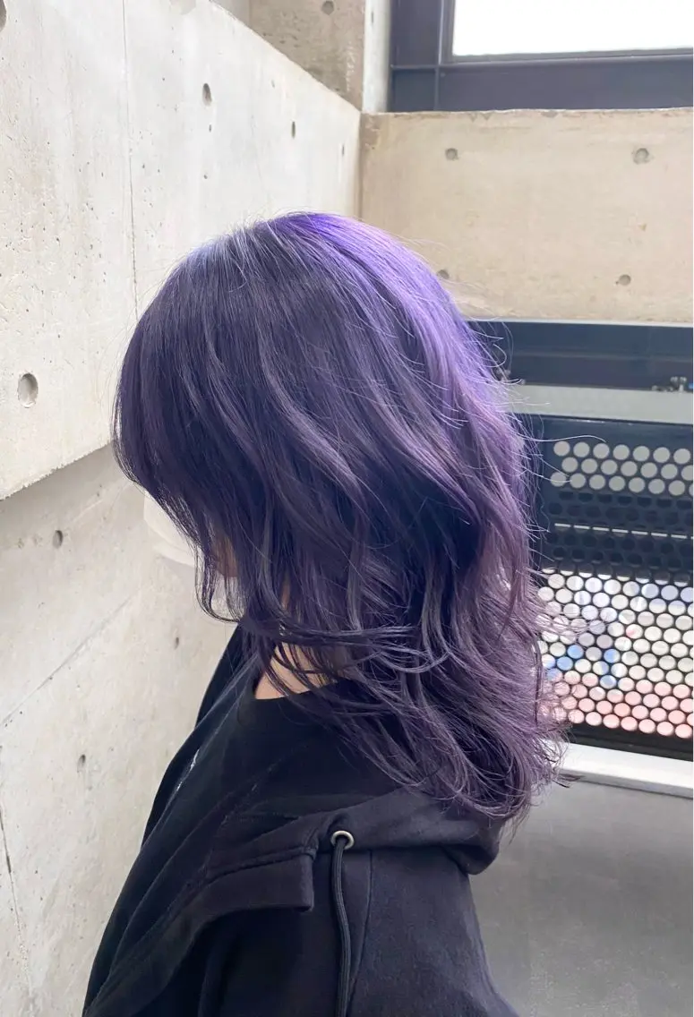 セミロング カラー カット ヘアカラー トリートメント 前山拓巳 /マンツーマンサロンのヘアスタイル