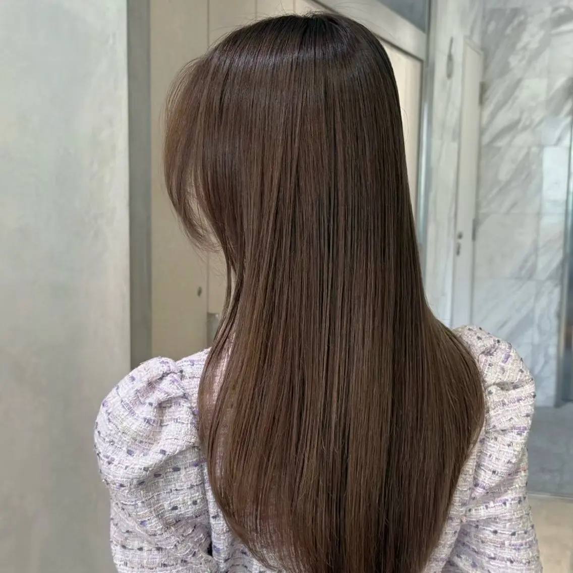 ロング カラー ブラウンカラー 透明感カラー 透明感カラー💖/ 縮毛矯正/arisaのヘアスタイル