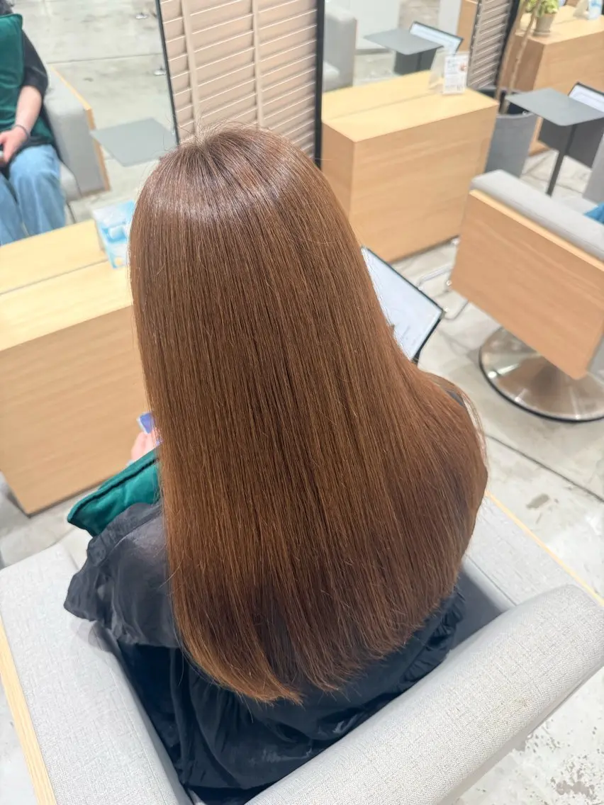 ロング カラーモデル募集中 ️🩵小林沙瑛のヘアスタイル