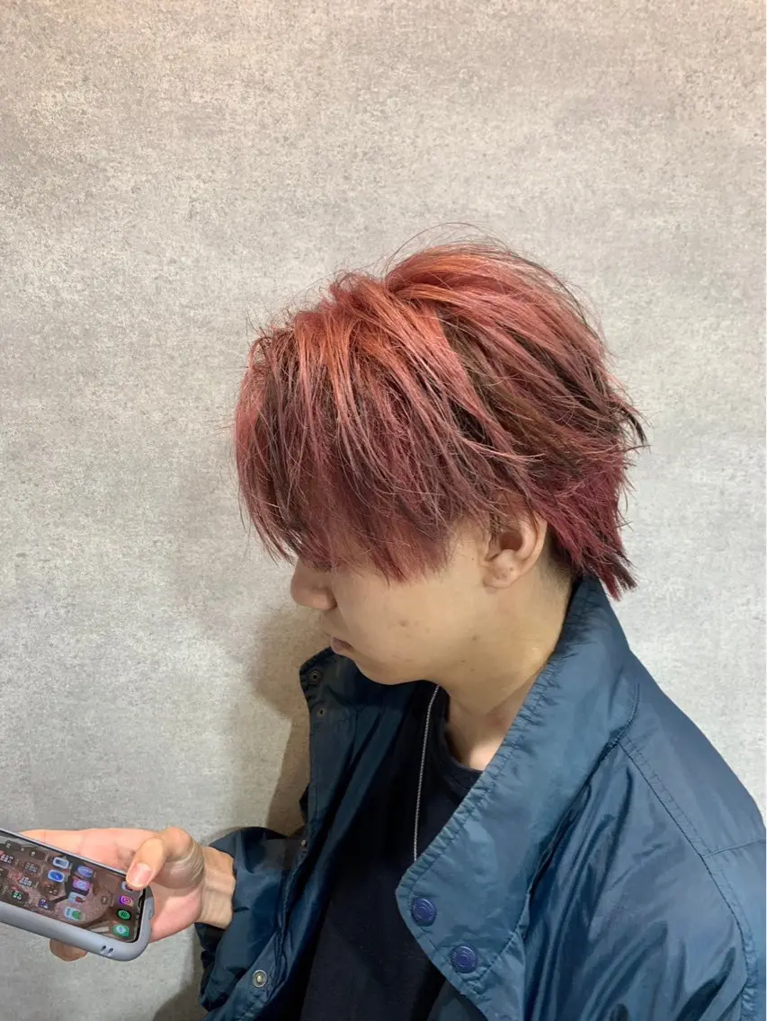 ショート ヘアカラー トリートメント ヘアセット パーマ指名率No1 メンズ特化ケイトのヘアスタイル