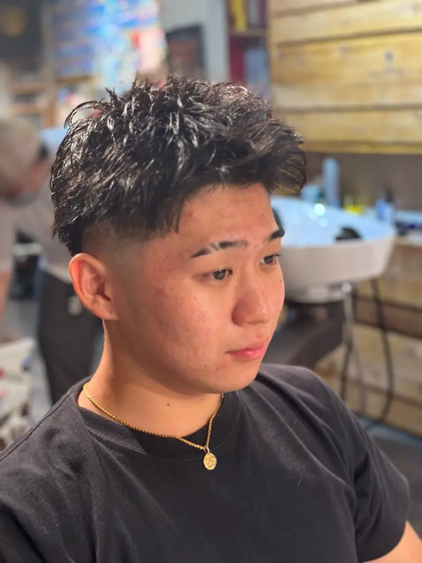 メンズ カット Yu gaのヘアスタイル