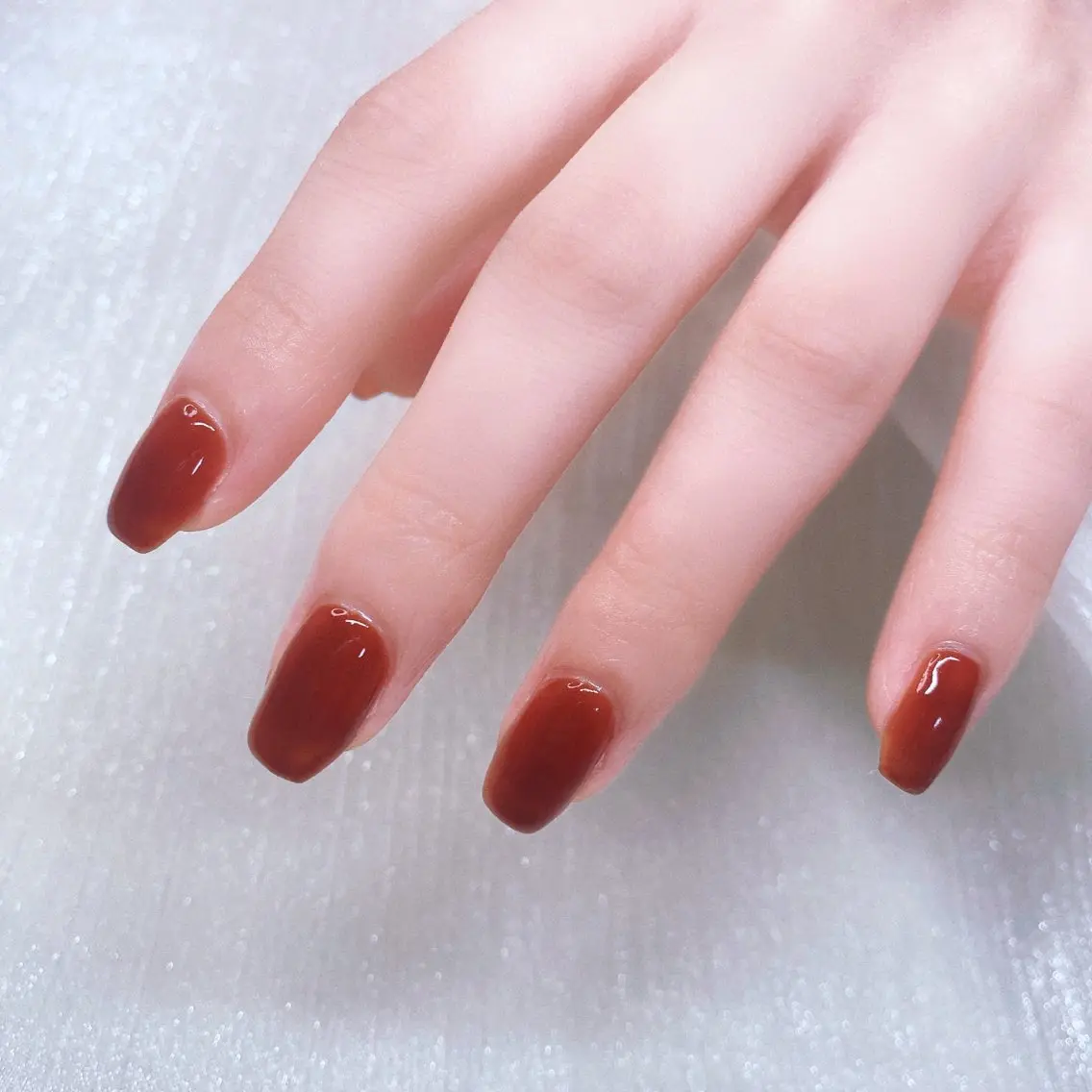 ネイル 長さ出し ハンドネイル Nailist suzuのネイルデザイン