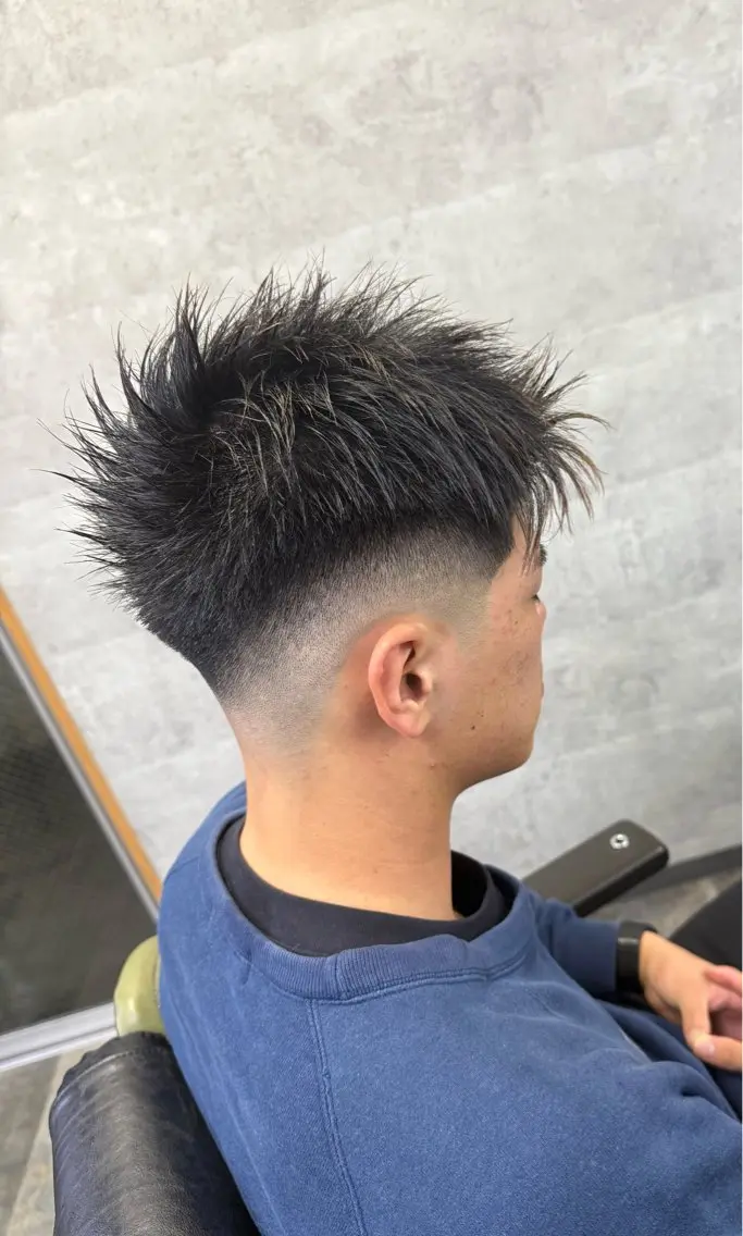 メンズカット  フェードスタイルの写真