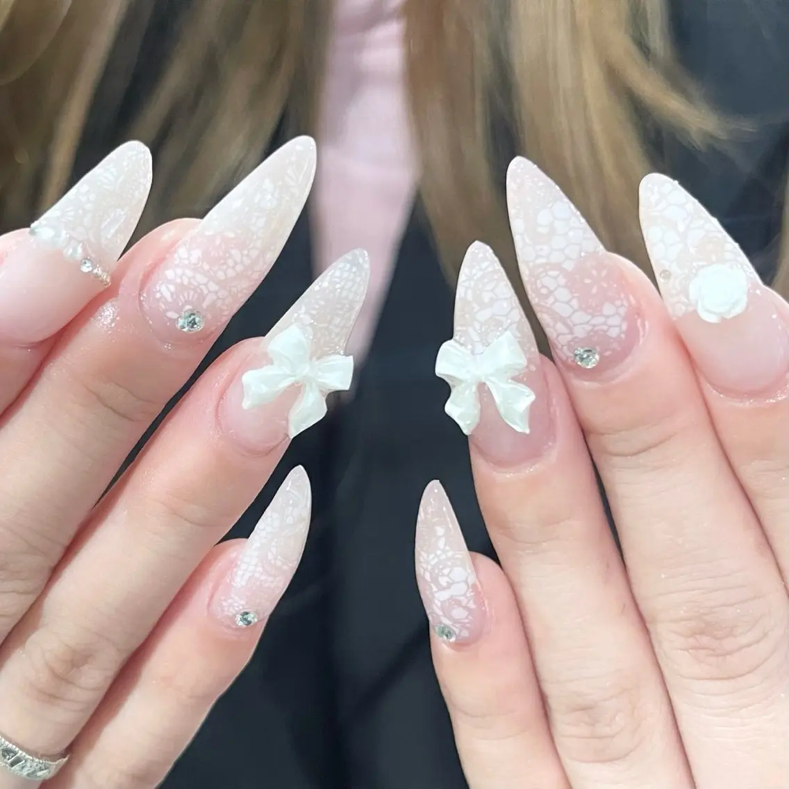 ネイル ハンドネイル 🧁fein. nana🩵のネイルデザイン