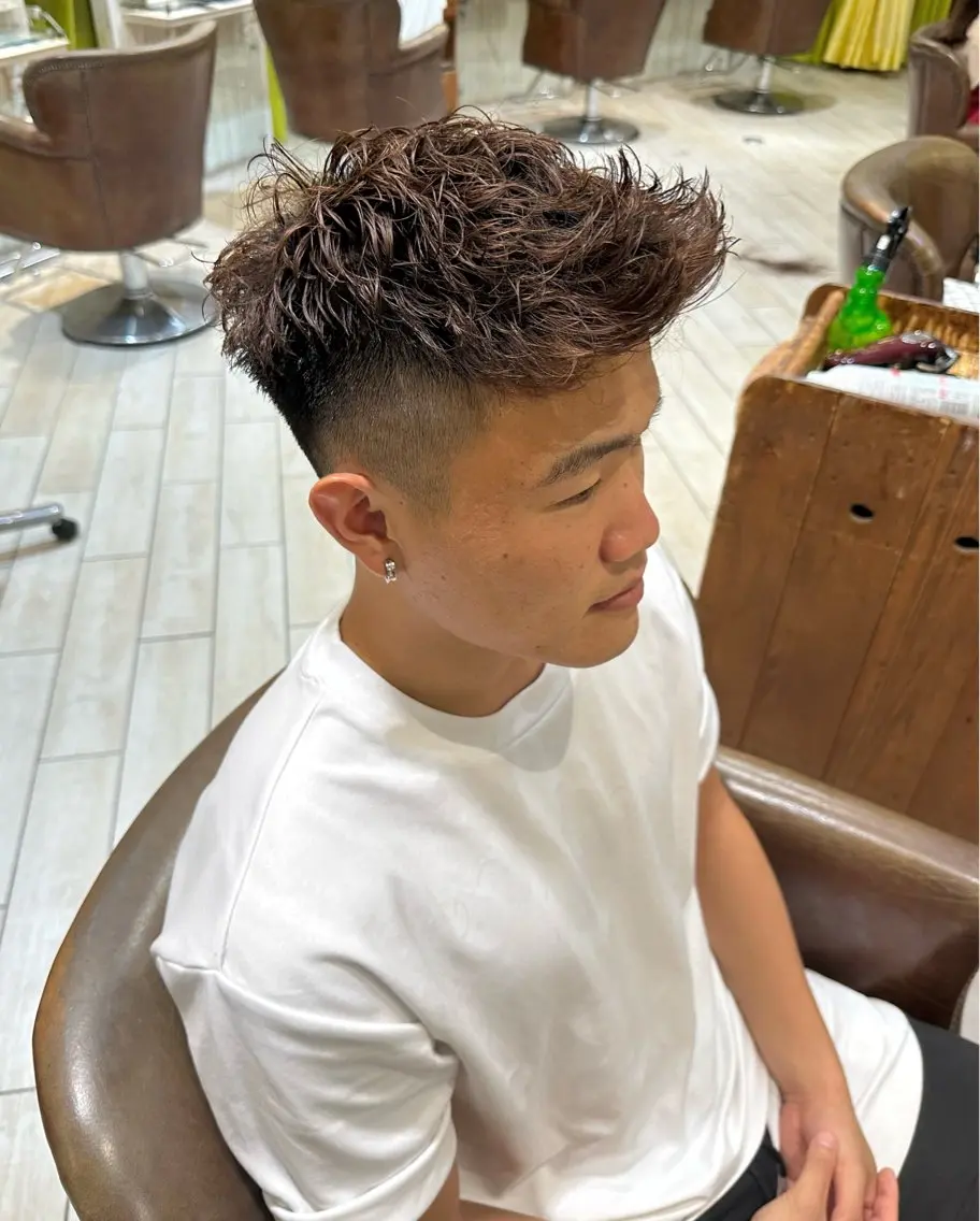 パーマ メンズ カット メンズパーマ特化🔥 ツイスパ/シャドウのヘアスタイル