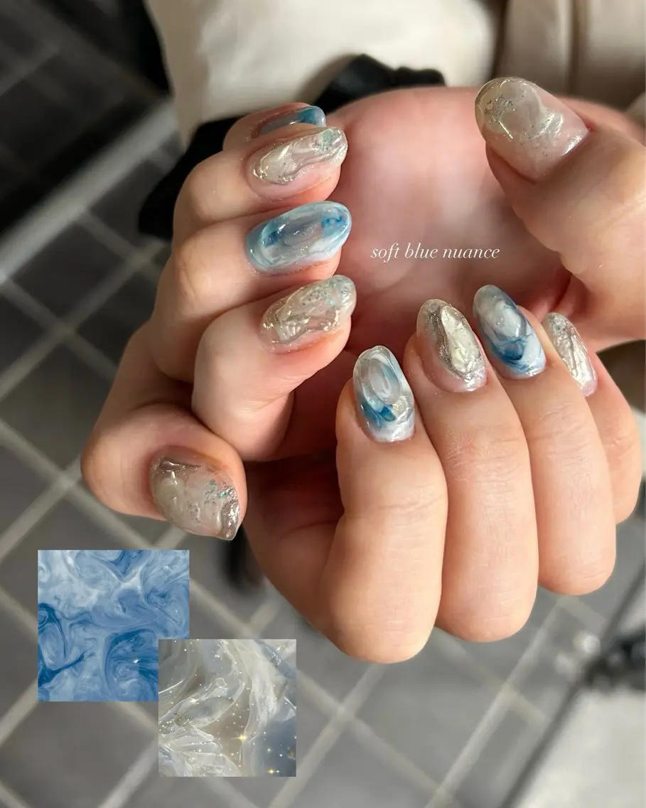 ネイル ハンドネイル フットネイル ASA nail / アート☀︎ニュアンスのネイルデザイン