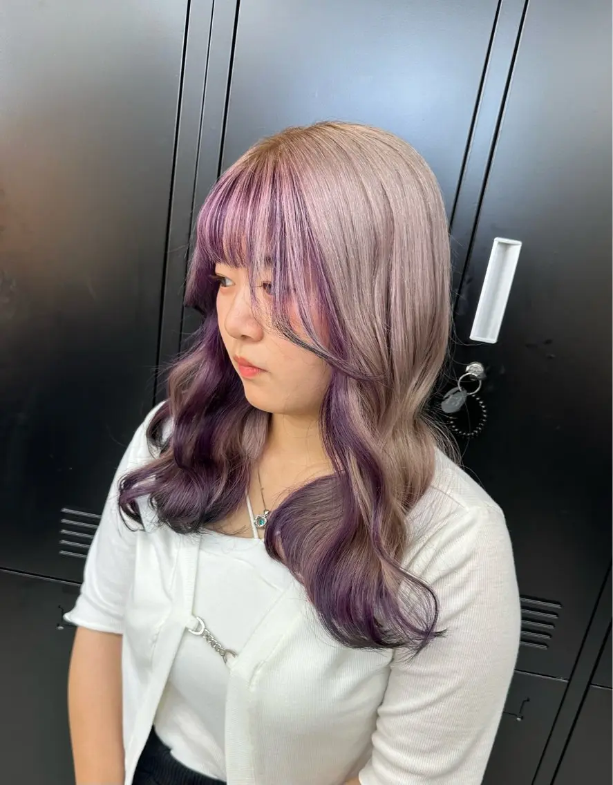 セミロング カラー カット ヘアカラー トリートメント 𝐑𝐲𝐮𝐤𝐢 【店長】ALEAPのヘアスタイル