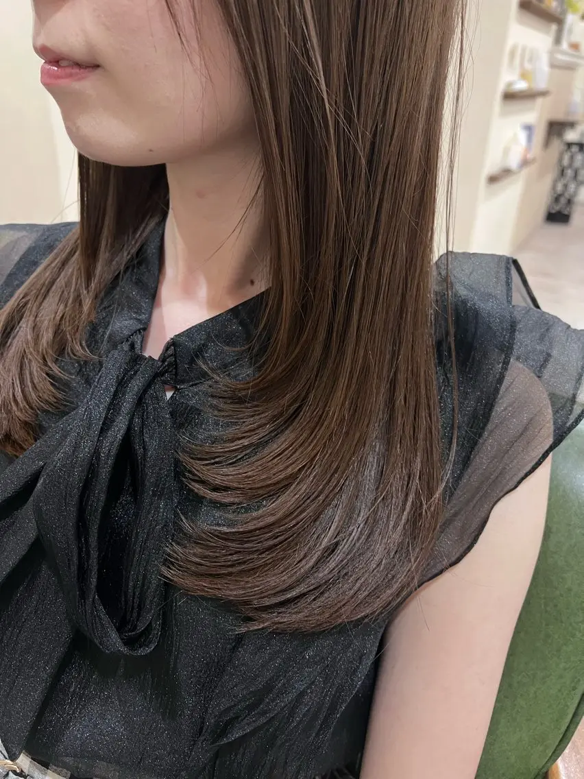 【カット】+【5stepトリートメント】+【ケアプロ(トリートメントの促進機)】の写真