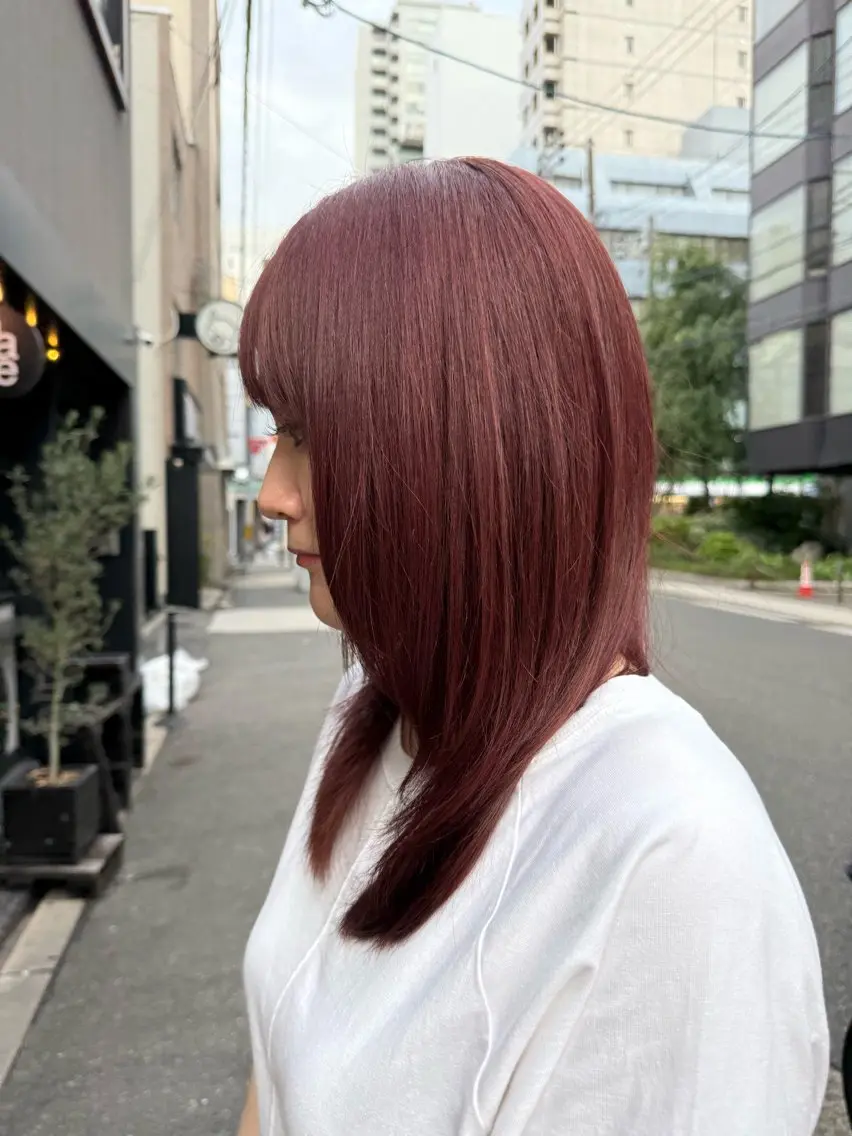 セミロング soa.ママ美容師 寺田典子のヘアスタイル