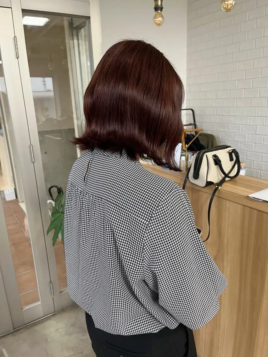 ショート カラー 髪質改善が得意✨ 榎本亜衣のヘアスタイル