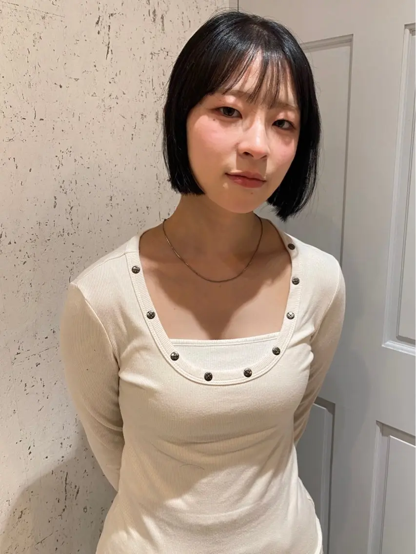 ショート カラー カット ヘアカラー トリートメント mai / linoah˚✧のヘアスタイル