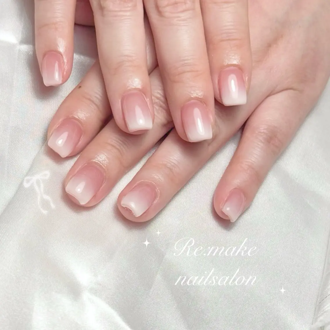 ネイル フレンチネイル Re:make uranのネイルデザイン