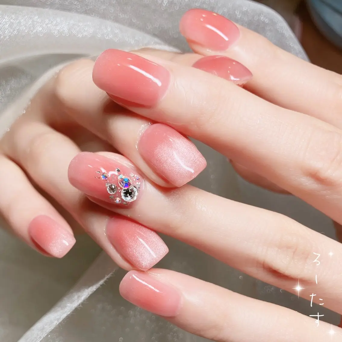 ネイル ハンドネイル マオジェル導入サロン ♡ろーたすのネイルデザイン