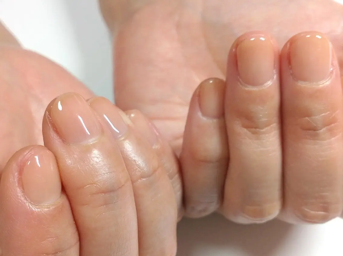 ネイル ジェルネイル ワンカラーネイル ショートネイル ハンドネイル nail 　norafu.のネイルデザイン