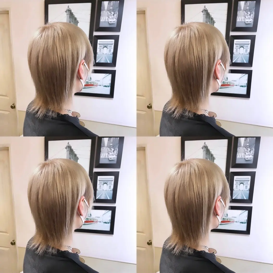 ショート カラー メンズ ブロンド 🌟トップデザイナー 高橋🌟のヘアスタイル