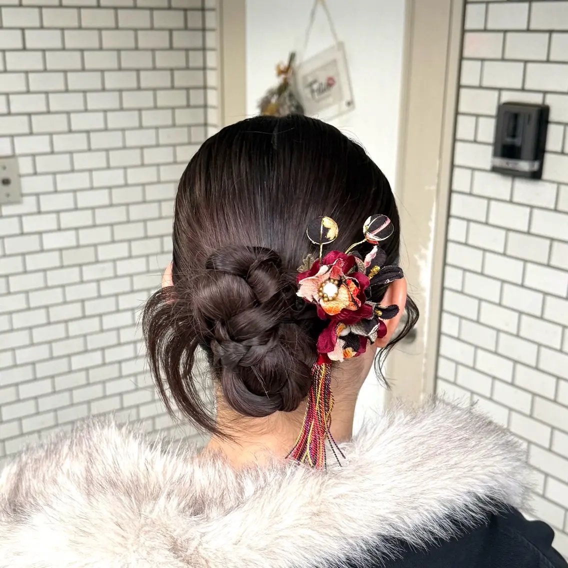 ロング ヘアアレンジ 成人式 ハーフアップ 結婚式・ブライダル デート 卒業式のヘアスタイル 褒められヘアメイク /ボブ女子🐶みおのヘアスタイル