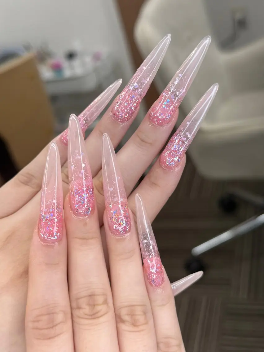 ネイル フットネイル 氷ネイル・うるうるネイル マットネイル ニュアンスネイル リボン ハンドネイル Akina Nailのネイルデザイン